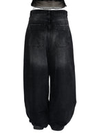 Faded Baggy Denim Jeans