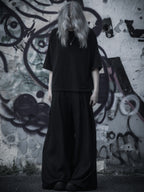 Loose Wide-Leg Shift Pants